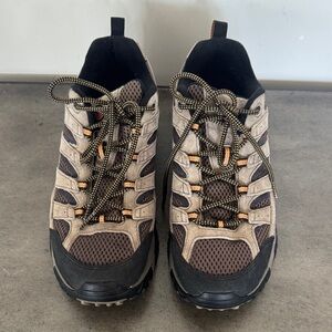 Merrell MOAB 2 VENT Vibram Men's Walnut Trail Hiking Performance Shoes Size 9.5